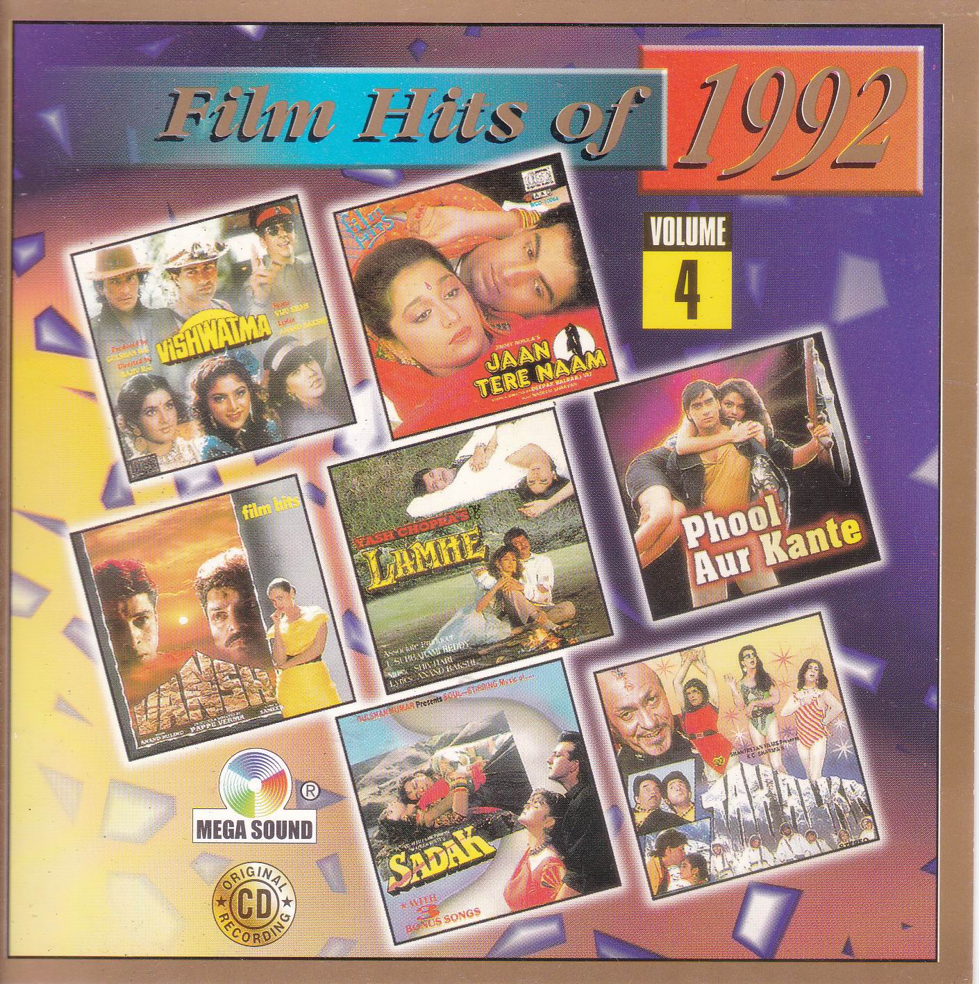(image for) Film Hits Of 1990 Vol 04 MS Cd Superb Recording