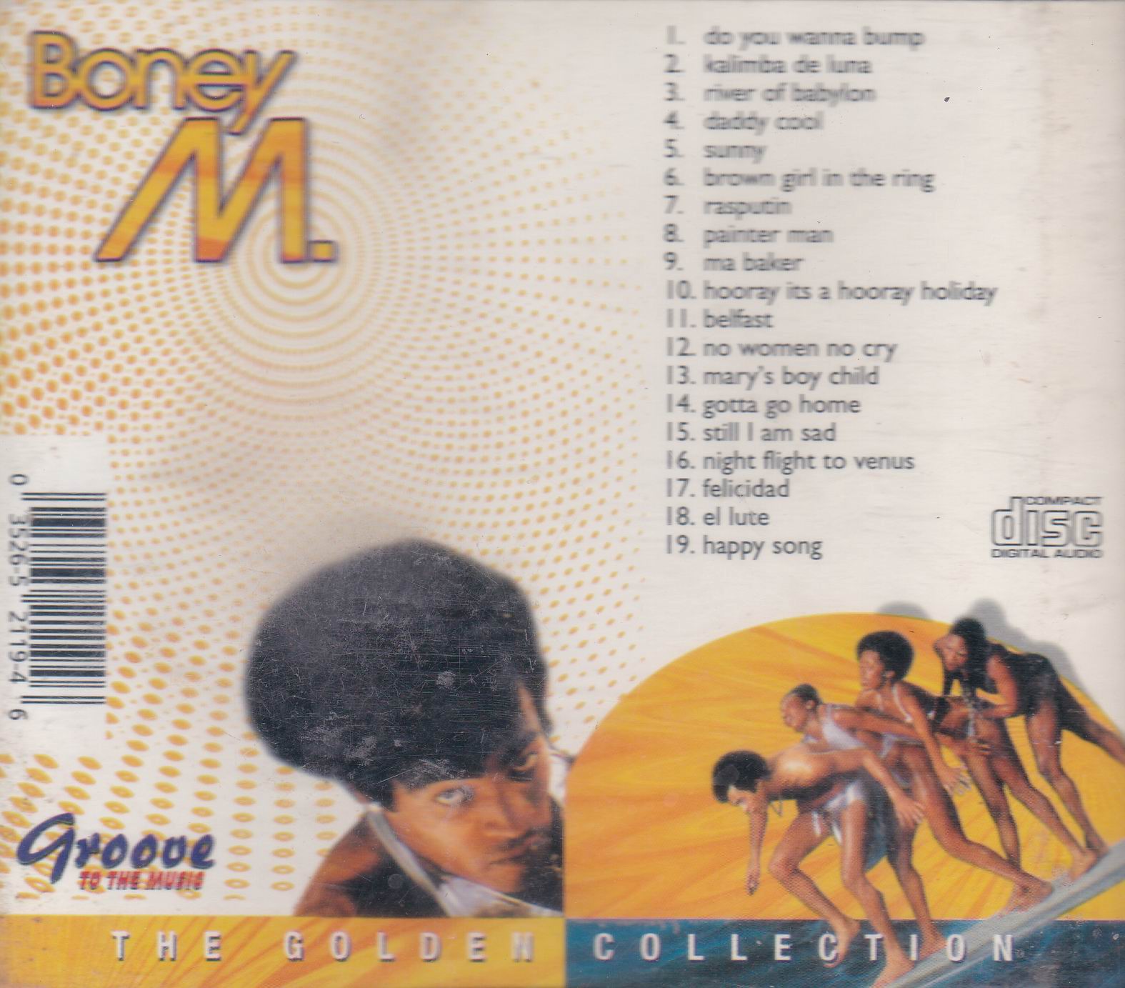 (image for) BoneyM Original Classic Cd Album Groove Music