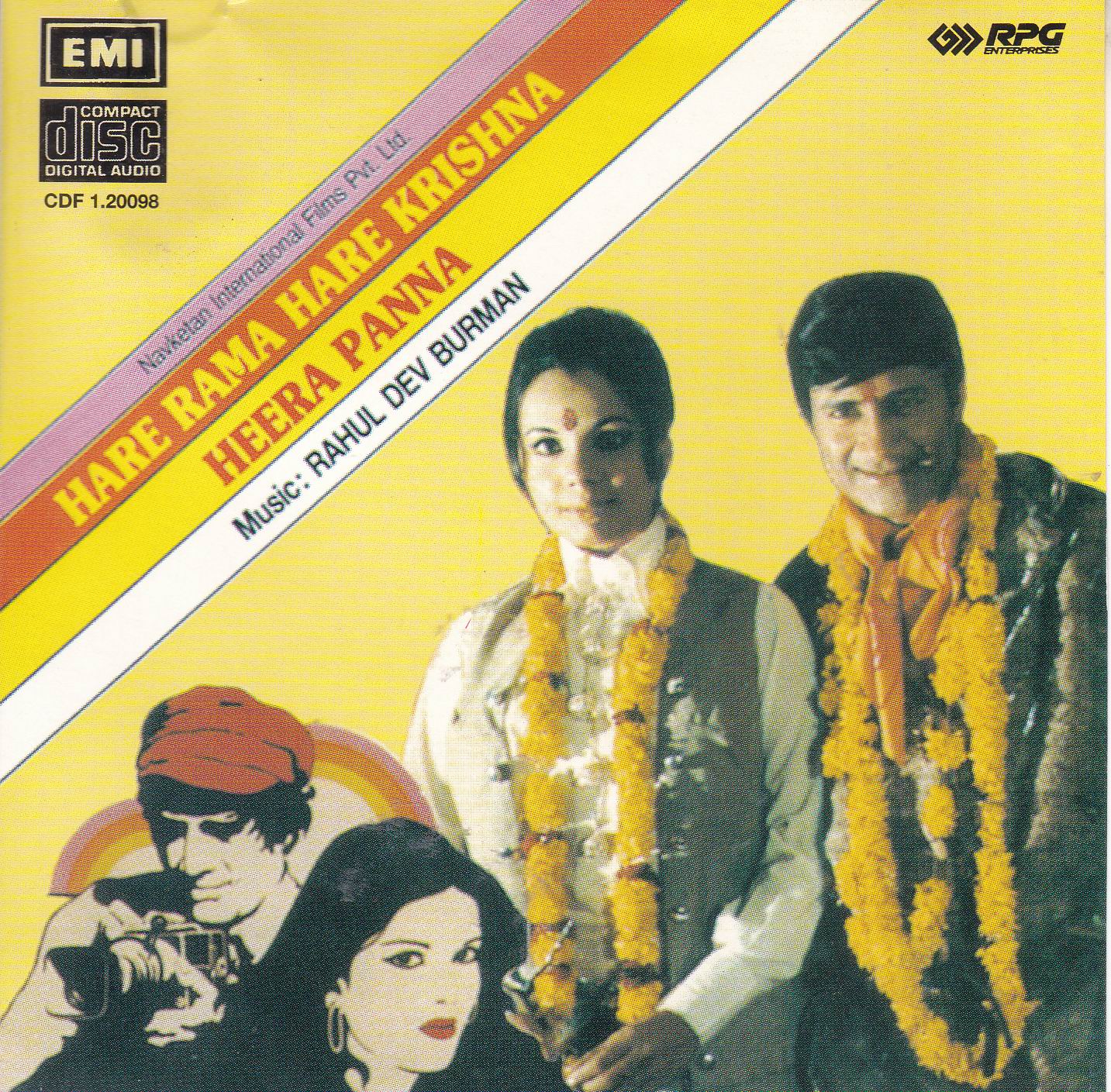 (image for) Indian Cd Hare Rama Hare Krishna Heera Panna EMI CD