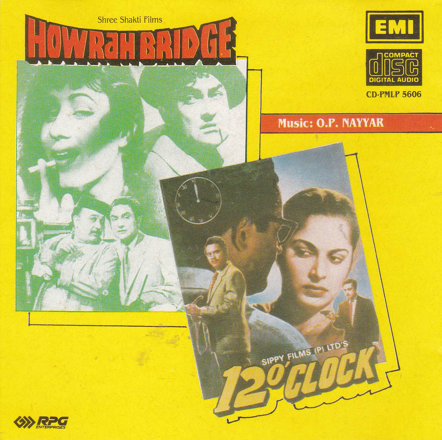 (image for) Indian Cd Howrah Bridge 12 O Clock EMI CD