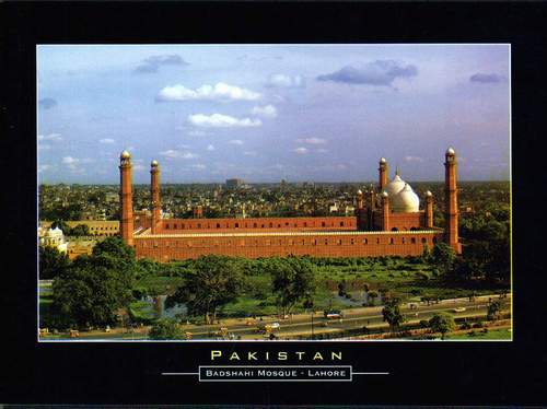 (image for) Pakistan Beautiful Postcard Badshahi Mosque Lahore ....
