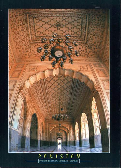 (image for) Pakistan Beautiful Postcard Badshahi Mosque Lahore .........