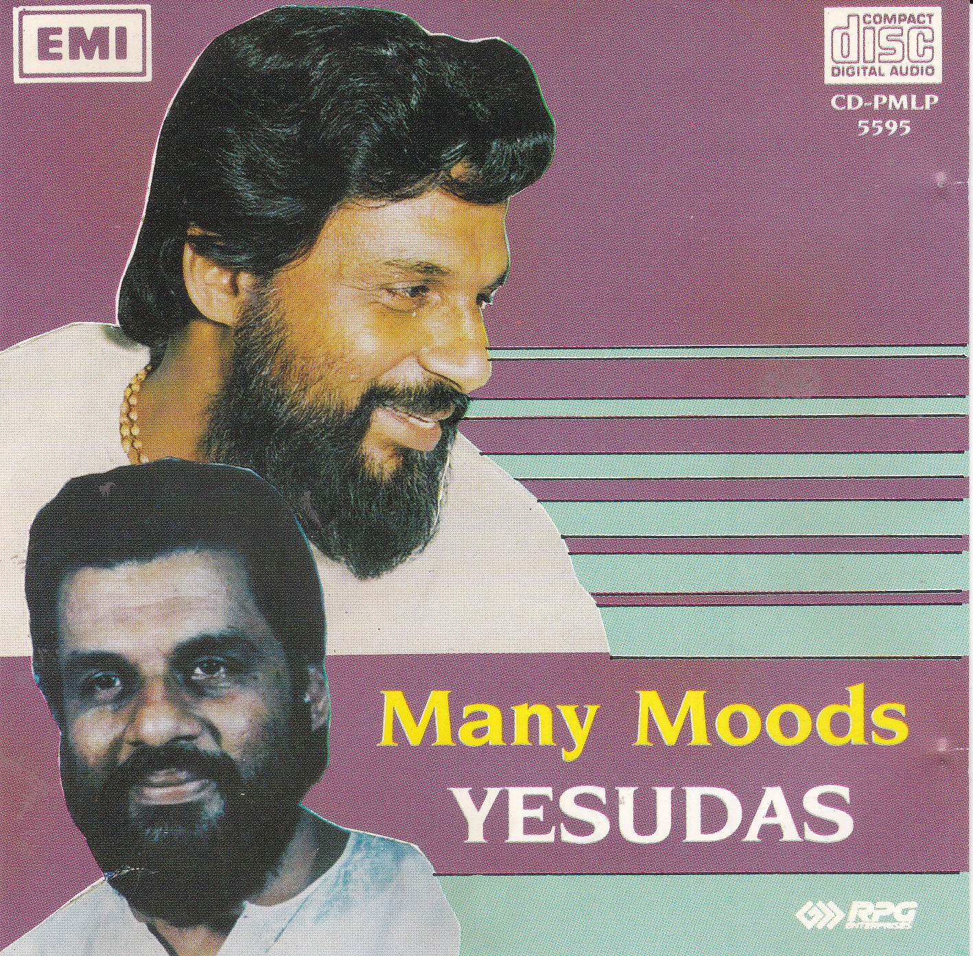 (image for) Many Moods Of Yesudas EMI CD