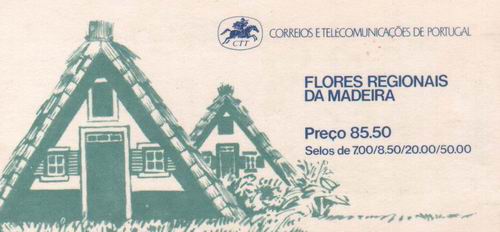 (image for) Portugal 1981 Stamp Booklet Flower & Orchids