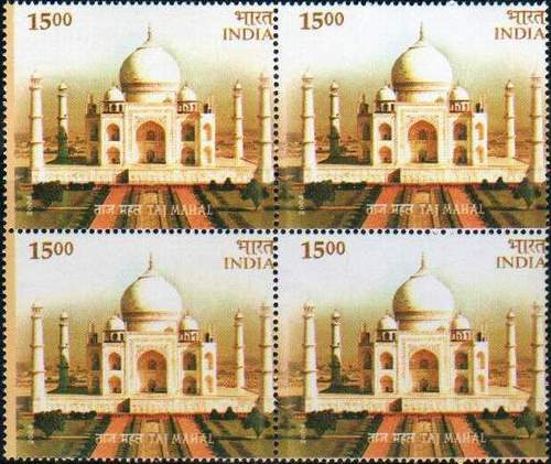 India 2004 Stamps Taj Mahal 7Th Wonder Of The World