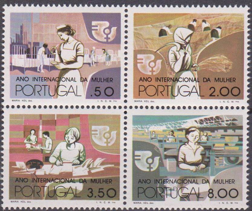 (image for) Portugal 1975 International Year Of Woman Nurse MNH