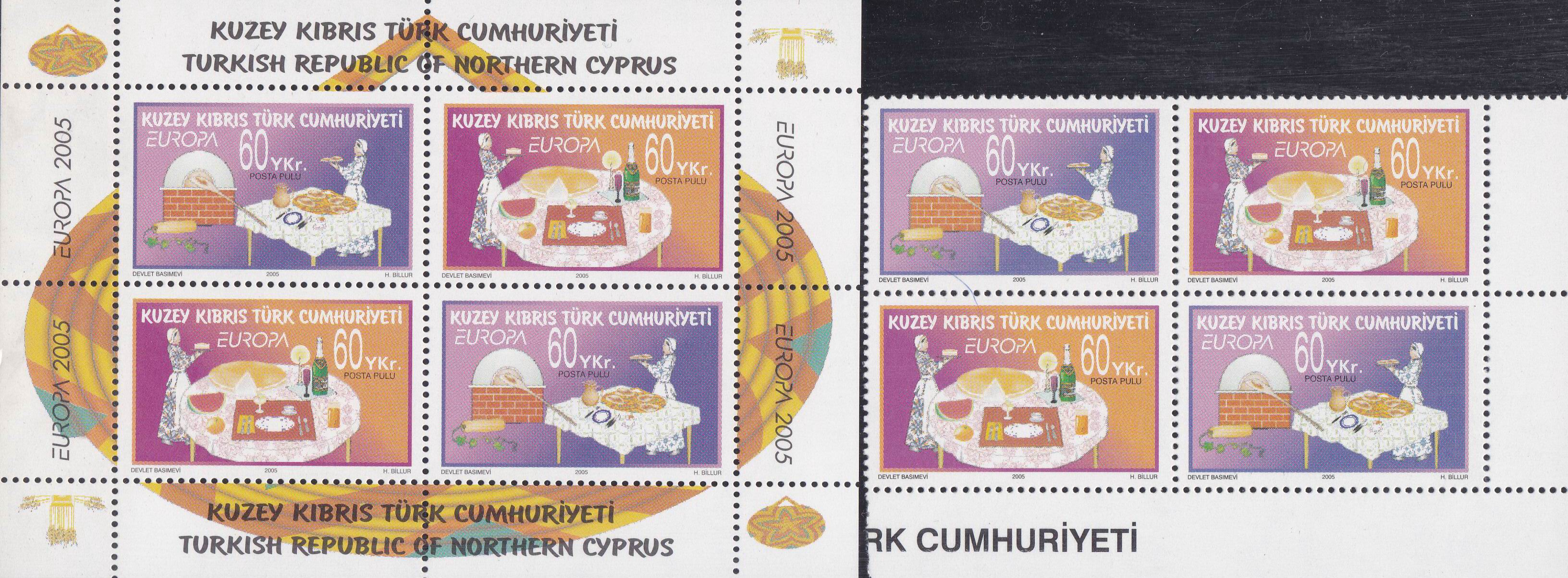 (image for) Turkish Republic 2004 Fdc Brochure Stamp Northern Cyprus Gastron