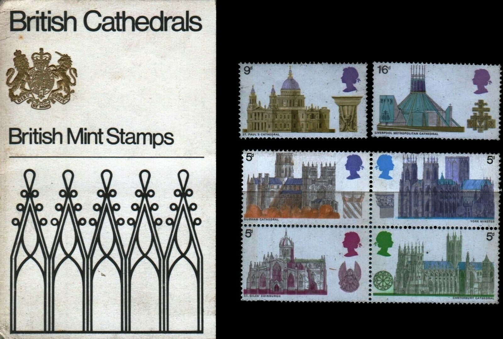 (image for) Great Britain 1969 Presentation Pack British Cathederals