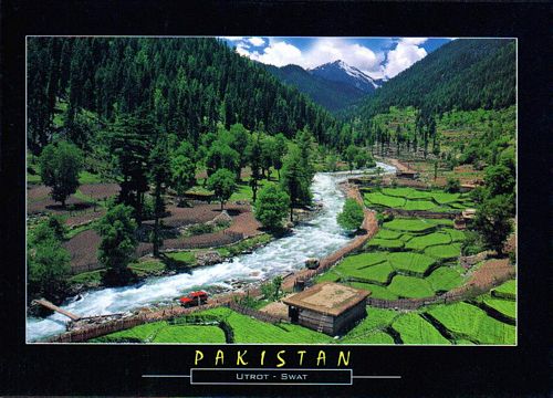 (image for) Pakistan Beautiful Postcard Atror Valley