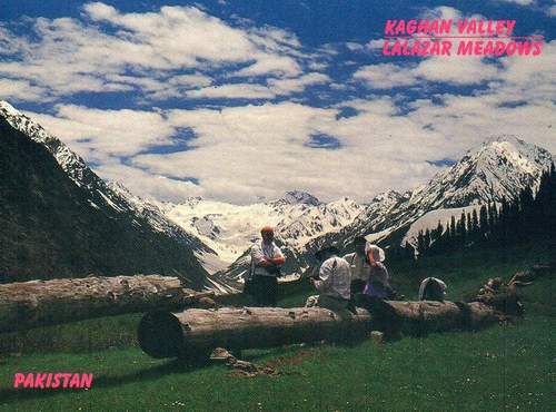 (image for) Pakistan Beautiful Postcard Kaghan Valley
