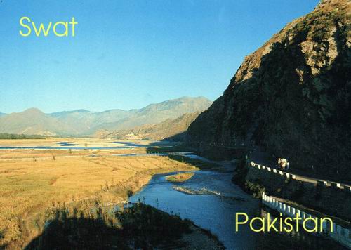 (image for) Pakistan Beautiful Postcard Swat Valley