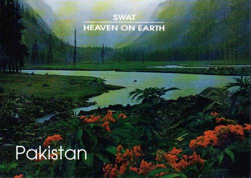 (image for) Pakistan Beautiful Postcard Swat Valley
