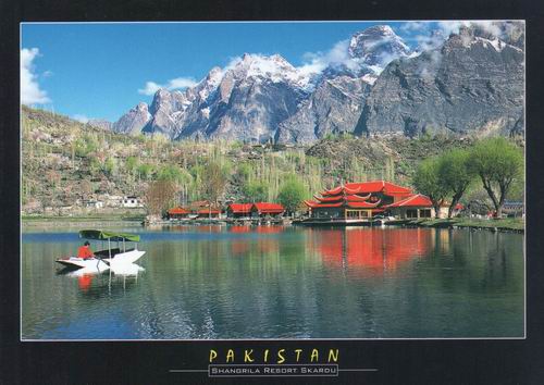 (image for) Pakistan Beautiful Postcard Shangrilla Heaven On Earth
