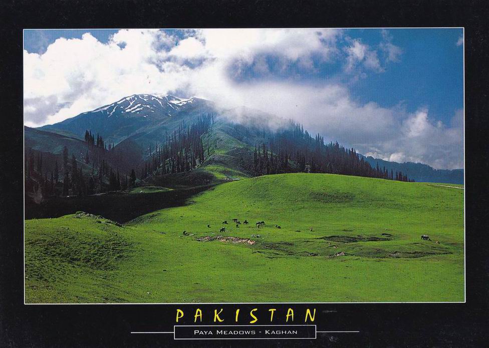 (image for) Pakistan Beautiful Postcard Kaghan Valley