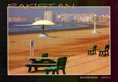 (image for) Pakistan Beautiful Postcard Hawks Bay Karachi