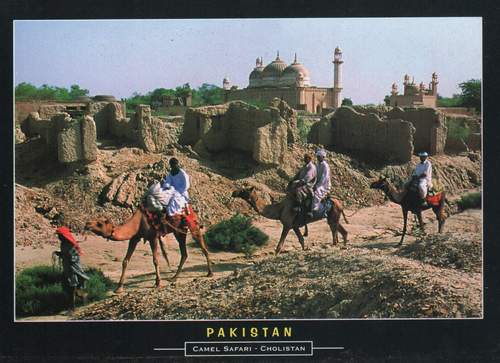 (image for) Pakistan Beautiful Postcard Cholistan Desert .
