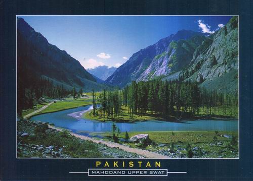 (image for) Pakistan Beautiful Postcard Mahudand Lake Swat