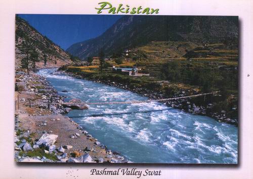(image for) Pakistan Beautiful Postcard Pashmal Valley Swat
