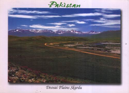 Pakistan Beautiful Postcard Shagarthang Valley - Click Image to Close