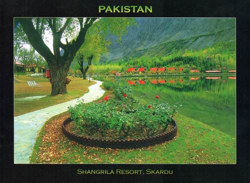 (image for) Pakistan Beautiful Postcard Shangrilla Heaven On Earth