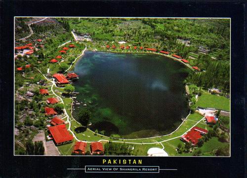 Pakistan Beautiful Postcard Dhamaka Lake - Click Image to Close
