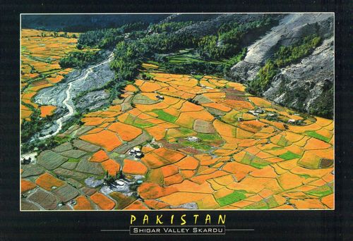 Pakistan Beautiful Postcard Dhamaka Lake - Click Image to Close