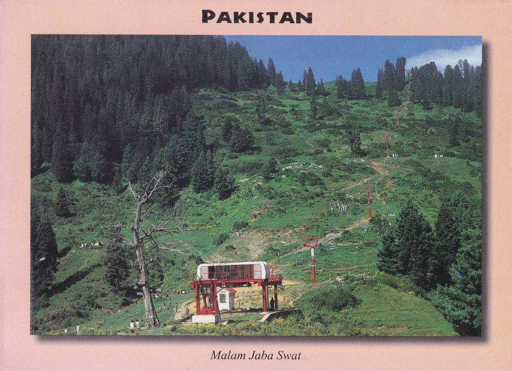 (image for) Pakistan Beautiful Postcard Malam Jaba Swat
