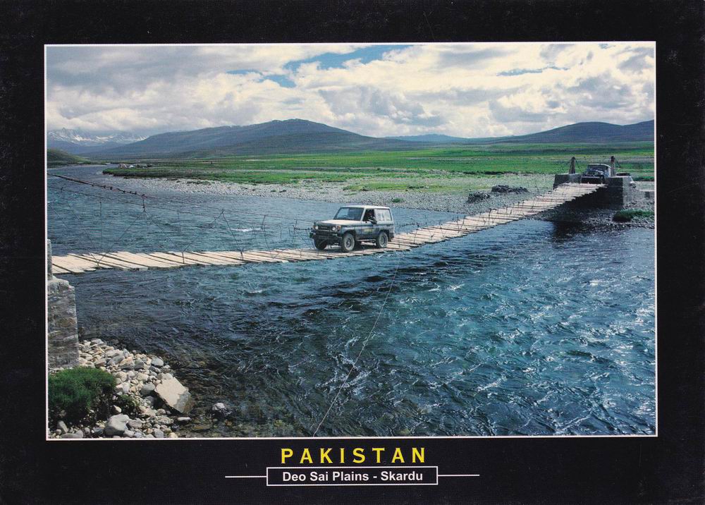 (image for) Pakistan Beautiful Postcard Deosai Plain