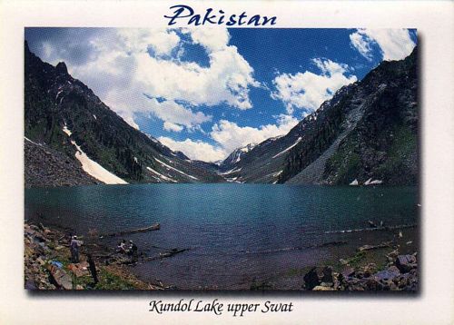 (image for) Pakistan Beautiful Postcard Kundol Lake