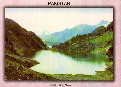 (image for) Pakistan Beautiful Postcard Kundol Lake