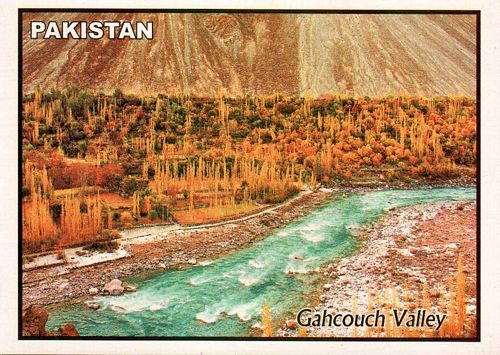 (image for) Pakistan Beautiful Postcard Gahcouch Valley