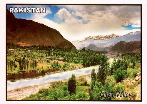 (image for) Pakistan Beautiful Postcard Gilgit Valley