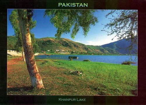 (image for) Pakistan Beautiful Postcard Khanpur Lake