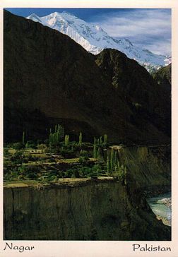 (image for) Pakistan Beautiful Postcard Nagar Valley