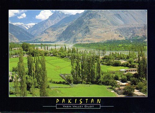 (image for) Pakistan Beautiful Postcard Yasin Valley