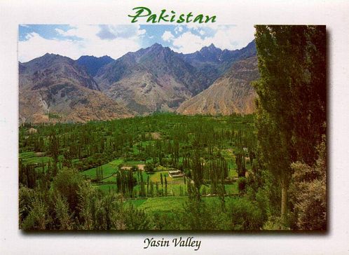 (image for) Pakistan Beautiful Postcard Yasin Valley