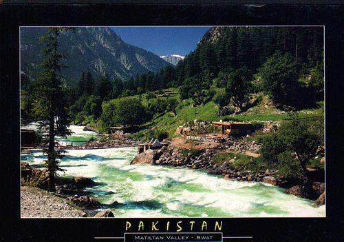 (image for) Pakistan Beautiful Postcard Matiltan Valley