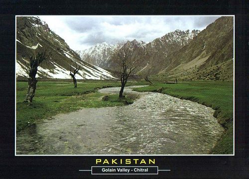 (image for) Pakistan Beautiful Postcard Golain Valley