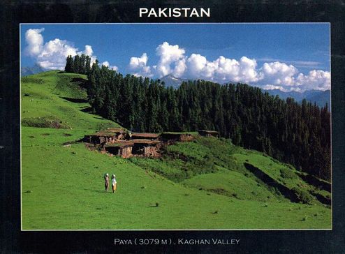 (image for) Pakistan Beautiful Postcard Kaghan Valley