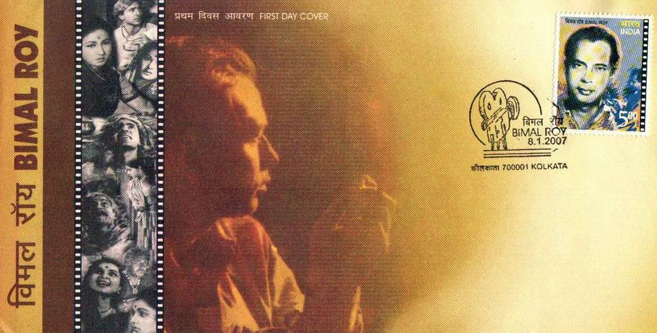 (image for) India Fdc 2007 Bimal Roy Movie Director