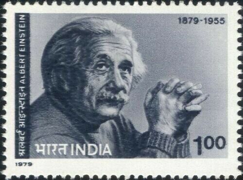 (image for) India 1979 Stamp Albert Einstein Nobel Prize Winner