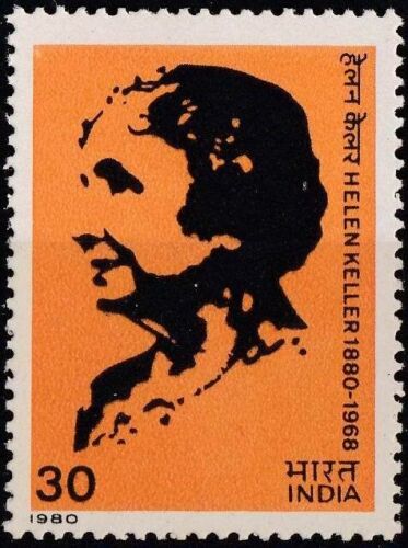 (image for) India 1980 Stamp Helen Keller Campaigner Handicapped