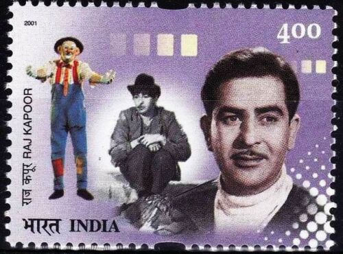 (image for) India 2001 Stamp The Great Showman Actor Director Raj Kapoor