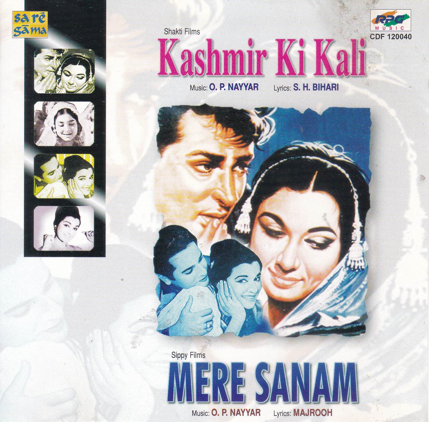 (image for) Indian Cd Kashmir Ki Kali Mere Sanam EMI CD