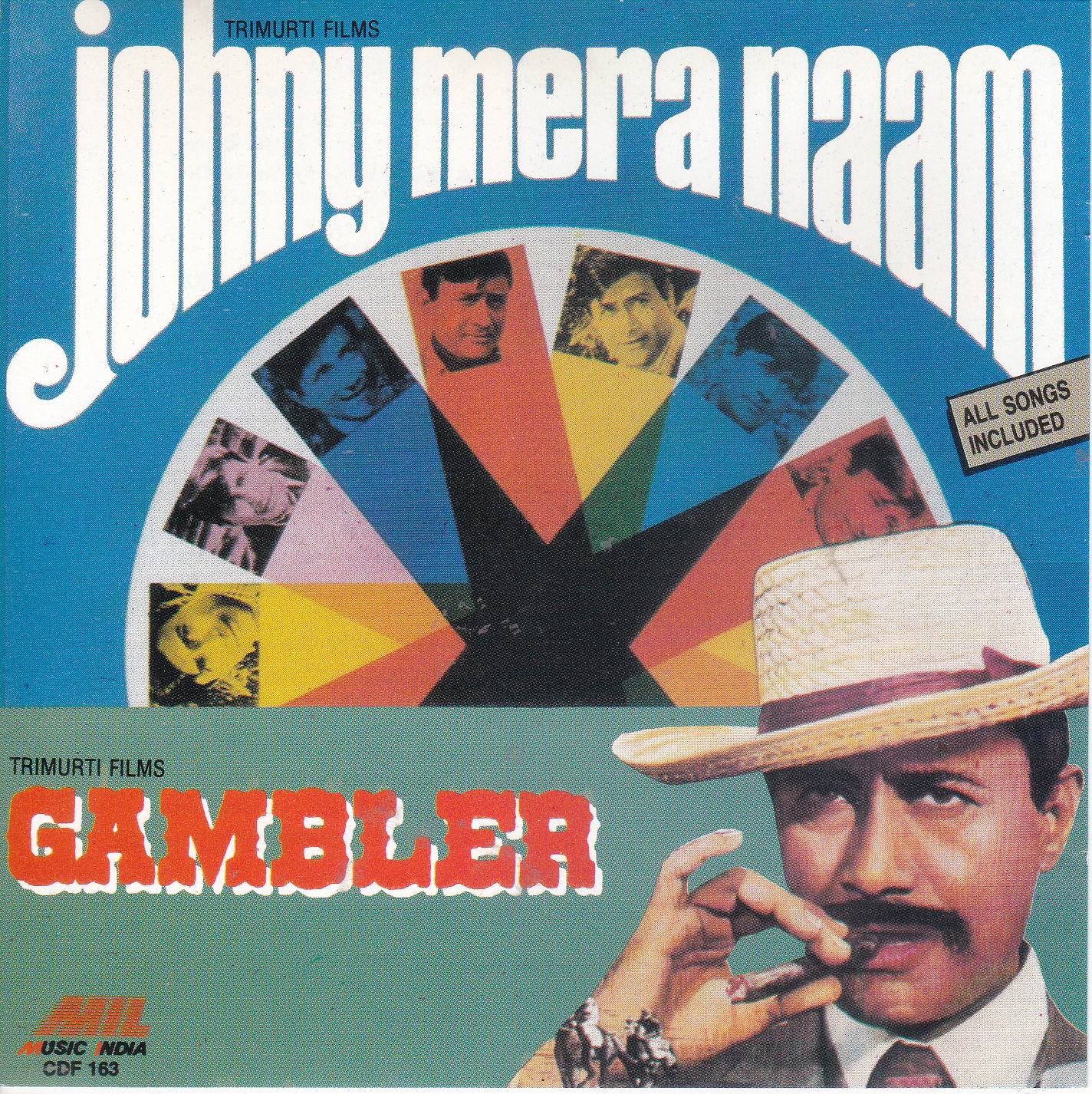 (image for) Indian Cd Johny Mera Naam Gambler EMI CD
