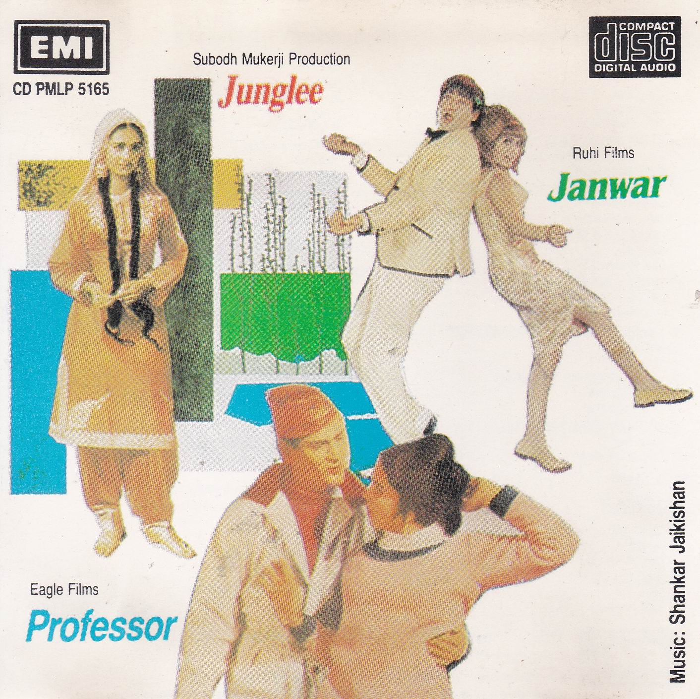 (image for) Indian Cd Junglee Janwar Professor EMI CD