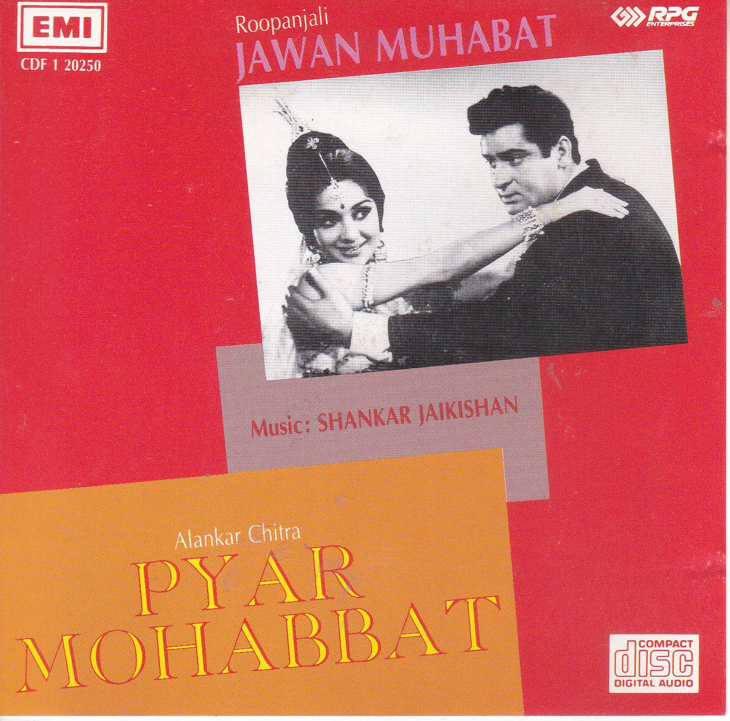 (image for) Indian Cd Jawan Mohabat Pyar Mohabbat EMI CD
