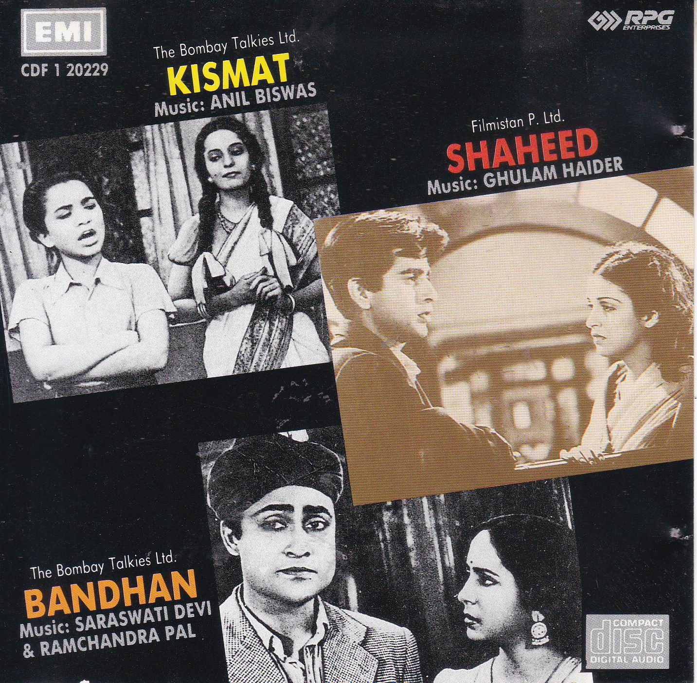 (image for) Indian Cd Kismat Shaheed Bandhan EMI CD