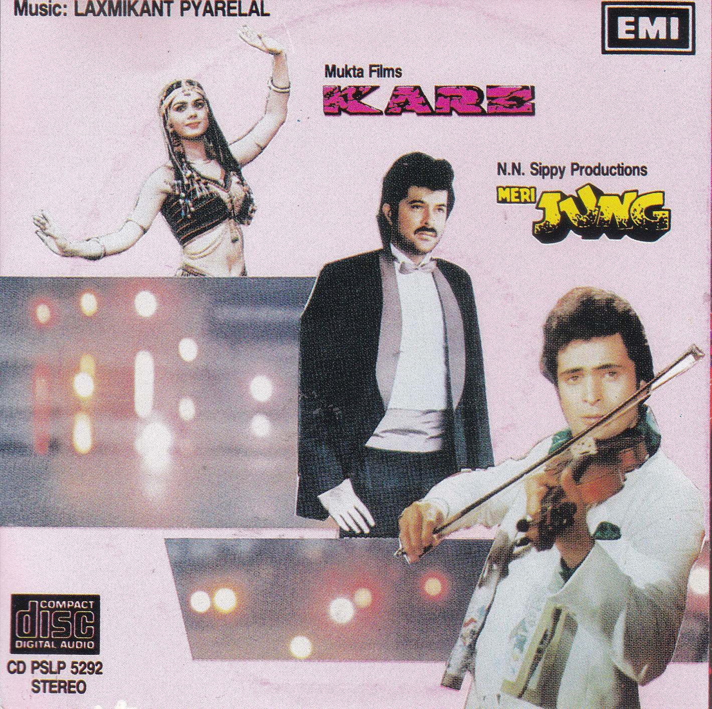 (image for) Indian Cd Karz Meri Jung EMI CD