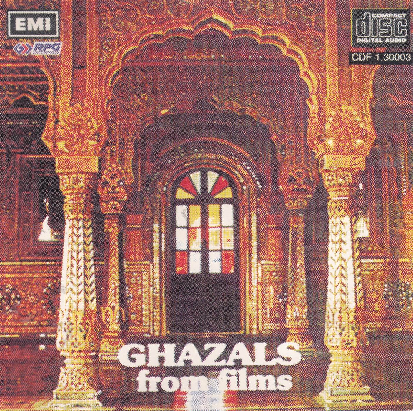 (image for) India Cd Ghazala From Films Vol 1 EMI CD